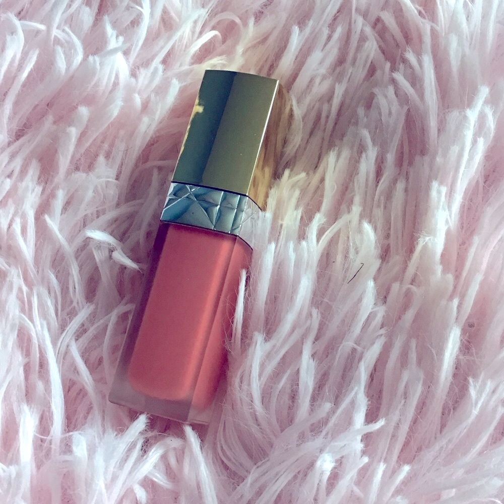 New Dior Rouge Limited Edition #333 Intrigue Sequin Glitter Lipstick No Box